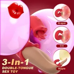 Vibrador 4-en-1 «Lick & Love» — imagen 4