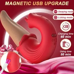 Vibrador 4-en-1 «Lick & Love» — imagen 2