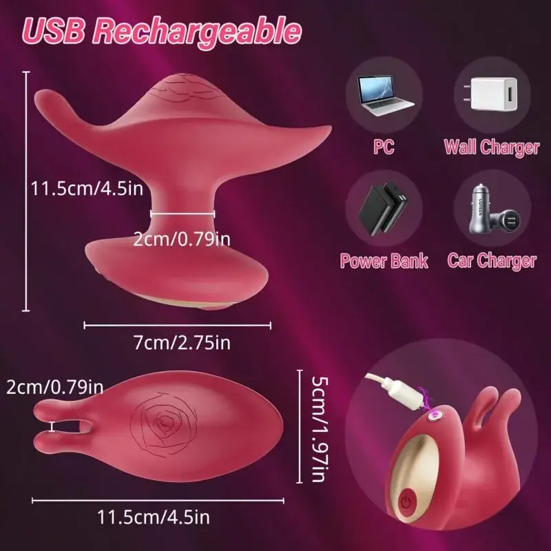🔥 Mini Vibrador de Dedos «Sweet Heart»: El Conejito que Cabe en tu Mano's photo #2