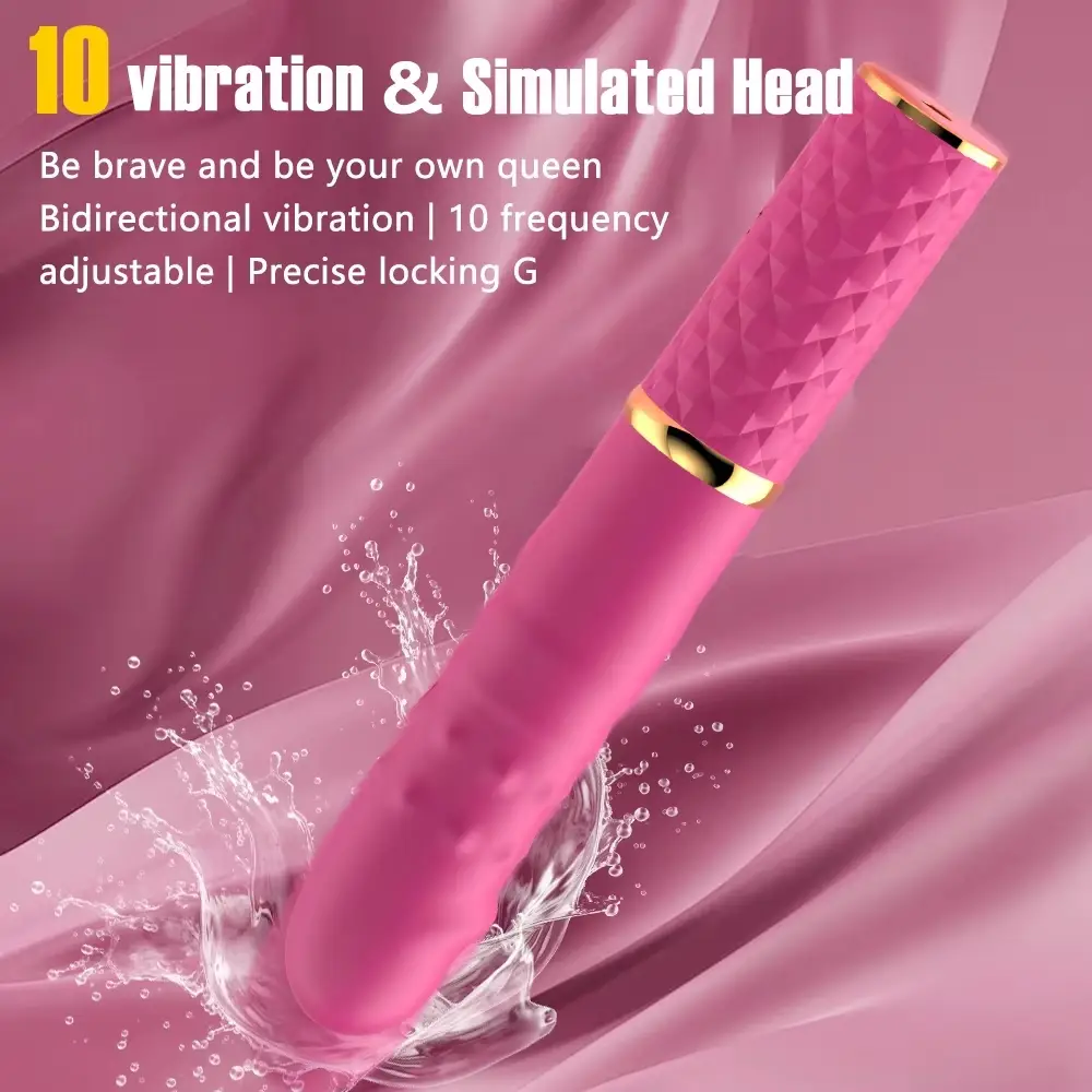 Vibrador Telescópico con Ventosa y Control por App | Estimulador de Punto G's photo #1