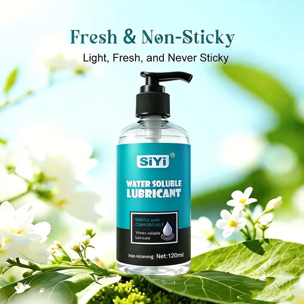 Lubricante a Base de Agua SiYi 120ml — Texturas, Efectos y Aromas a Elección's photo #1
