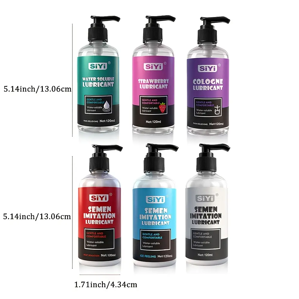 Lubricante a Base de Agua SiYi 120ml — Texturas, Efectos y Aromas a Elección's photo #3