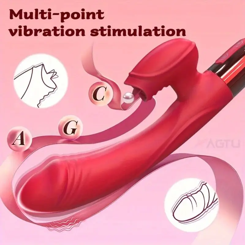 Vibrador de Punto G y Estimulador Clitoridiano — imagen 4