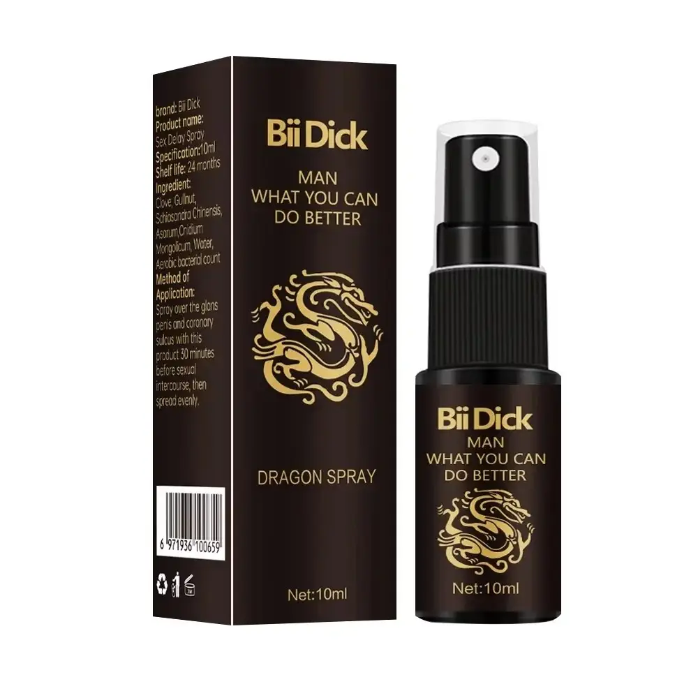 Spray Retardante Masculino Dragon Spray Bii Dick — imagen 1