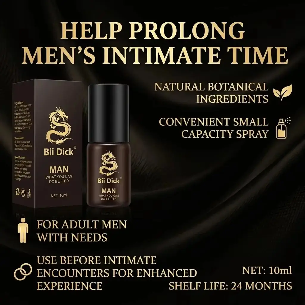 Spray Retardante Masculino Dragon Spray Bii Dick — imagen 5
