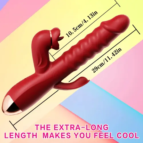 Vibrador Realista Multifuncional de 3 Cabezas — imagen 1