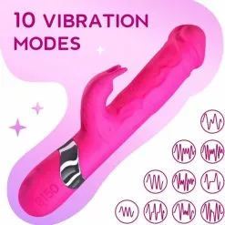 Vibrador de punto G en forma de Conejito's photo #1