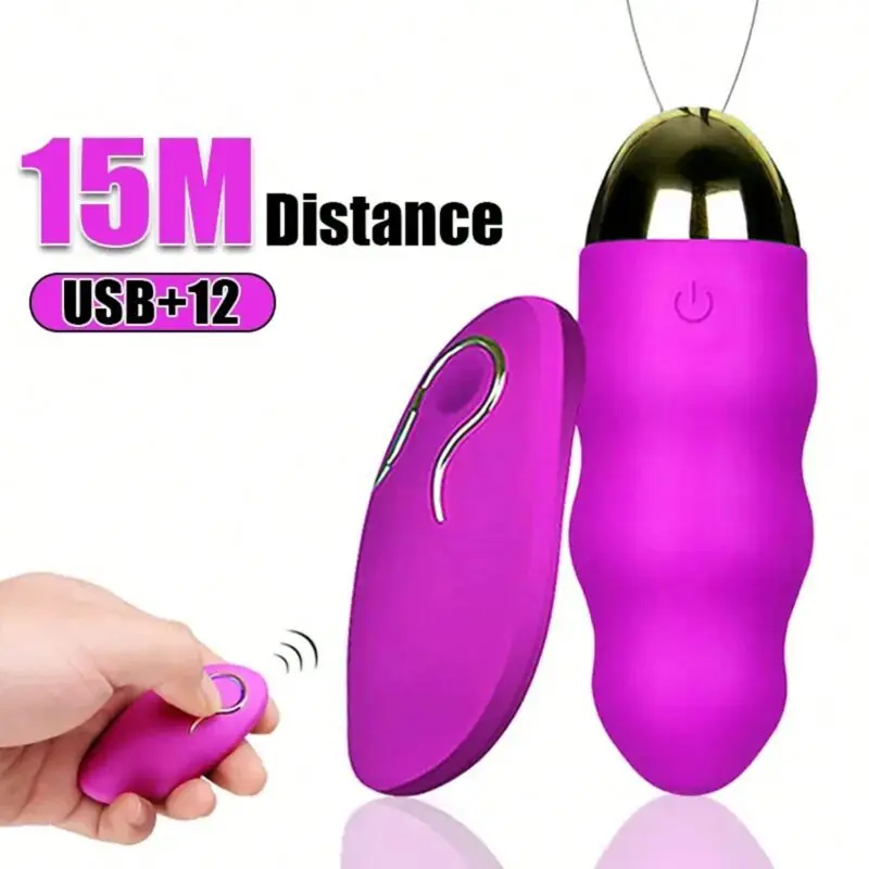 Huevo vibrador carga USB, 12 modos de vibración's photo #1