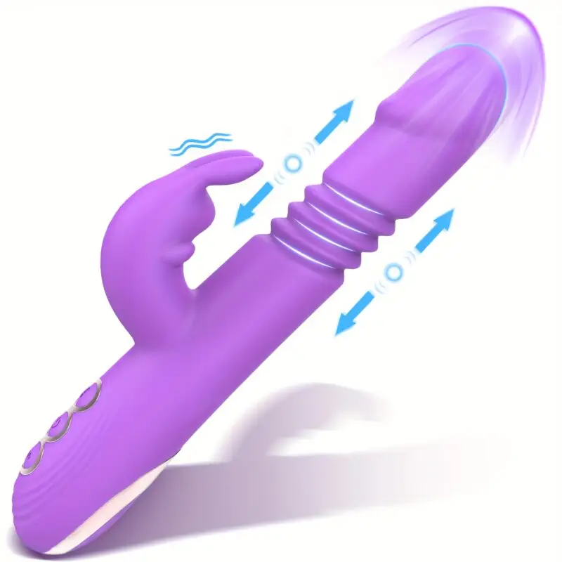 Conejito Vibrador telescópico carga usb's photo #1