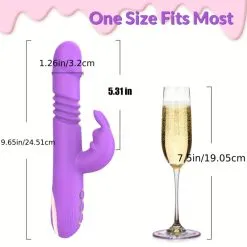 Conejito Vibrador telescópico carga usb's photo #4