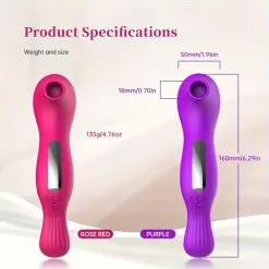 Vibrador de Succión Potente 2 en 1's photo #3