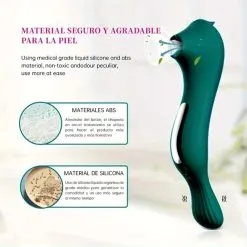 Vibrador de Succión Potente 2 en 1's photo #1
