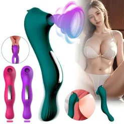 Vibrador de Succión Potente 2 en 1's photo #2