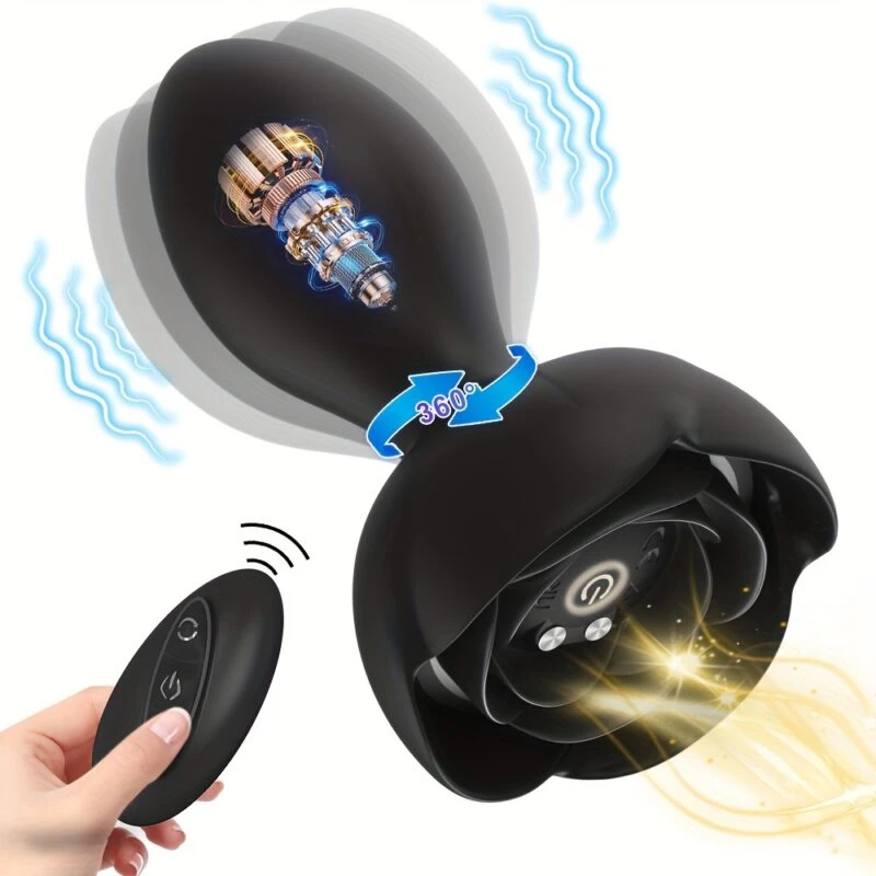 Vibrador Anal 360° con Control Remoto's foto | Afrodita |  BizneCubano