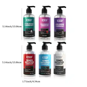 Lubricante a Base de Agua SiYi 120ml — Texturas, Efectos y Aromas a Elección miniatura 4