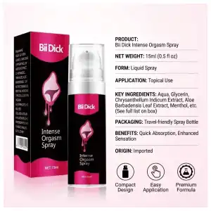 Spray Estimulante Femenino Intense Orgasm miniatura 2