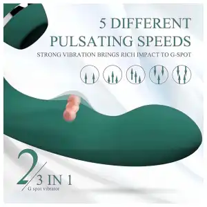 Fulana – Vibrador 3 en 1 de Múltiples Frecuencias miniatura 6