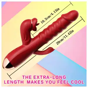 Vibrador Realista Multifuncional de 3 Cabezas miniatura 1