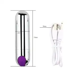 Bala Vibradora para Vagina Recargable USB miniatura 5