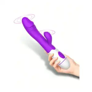 Vibrador de conejito estimulador de clítoris carga USB miniatura 5