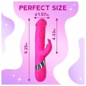 Vibrador de punto G en forma de Conejito miniatura 6