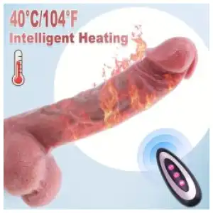 Consolador con ventosa vibrador telescópico miniatura 2
