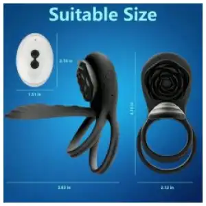 Anillo Vibrador con mando inalámbrico miniatura 5